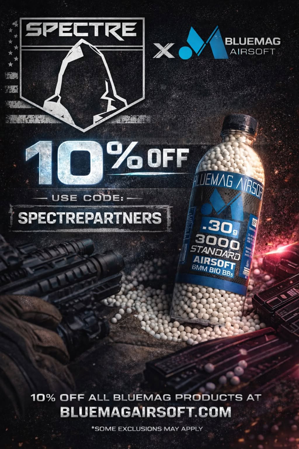 Spectre x Bluemag Airsoft